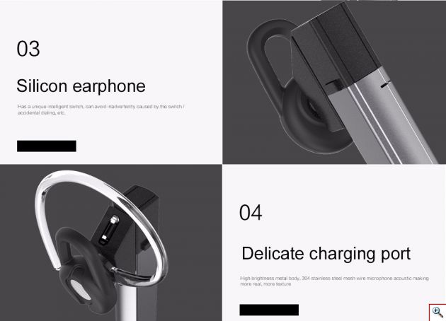 Mini Elegant Bluetooth Ασύρματο Ακουστικό Handsfree Awei® - Smart Bussiness Headset