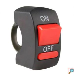 Universal 7/8'' Διακόπτης Mηχανής - Μοτοσυκλέτας ON/OFF 12V