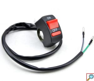Αδιάβροχα Προβολάκια Amber LED Ομίχλης 40W Θερμού Φωτισμού 3500K Αυτοκινήτου, Μηχανής 12V & 24V 4500 Lumens IP67 Σετ 2 Κομμάτια & Διακόπτης ON / OFF