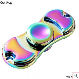 Fidget Spinner με Αναπτήρα Επαναφορτιζόμενο USB - Αγχολυτικό Παιχνίδι Ανακούφισης Στρες