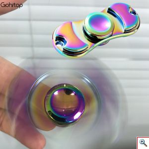 Fidget Spinner με Αναπτήρα Επαναφορτιζόμενο USB - Αγχολυτικό Παιχνίδι Ανακούφισης Στρες