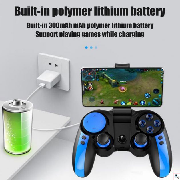 Ασύρματο Τηλεχειριστήριο Παιχνιδιών iPega® Bluetooth Gamepad για PC Υπολογιστή & Κινητά Ios & Android - Τηλεχειριστήριο Κινητών για Gaming