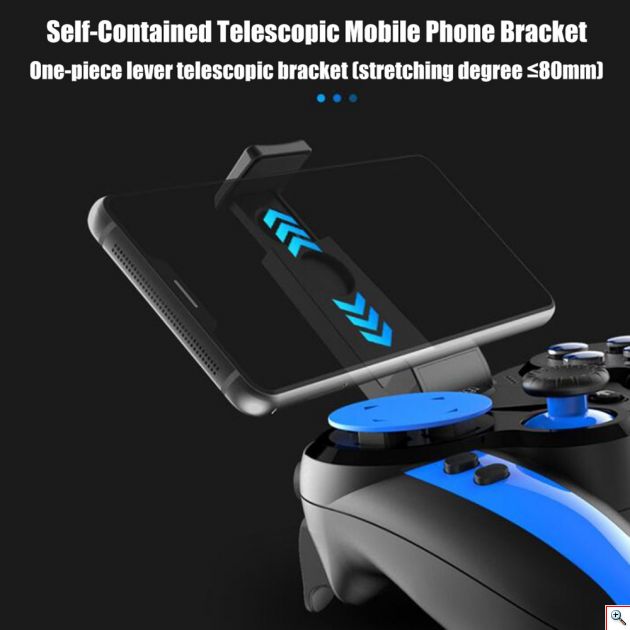 Ασύρματο Τηλεχειριστήριο Παιχνιδιών iPega® Bluetooth Gamepad για PC Υπολογιστή & Κινητά Ios & Android - Τηλεχειριστήριο Κινητών για Gaming