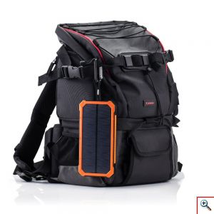 Heavy Duty Ηλιακό Powerbank & Φακός LED - Φορητή Μπαταρία Φορτιστής & Φωτιστικό Επιβίωσης με Ηλιακό Πάνελ Υψηλής Ισχύος 2A - Solar Power Bank Battery Charger