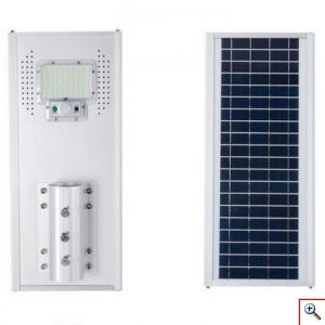 LED Αδιάβροχος Ηλιακός Προβολέας 50W Εξωτερικού Χώρου - Δρόμου με Τηλεχειρηστήριο & Ανιχνευτή Κίνησης & Αισθητήρα Φωτός JD-1950