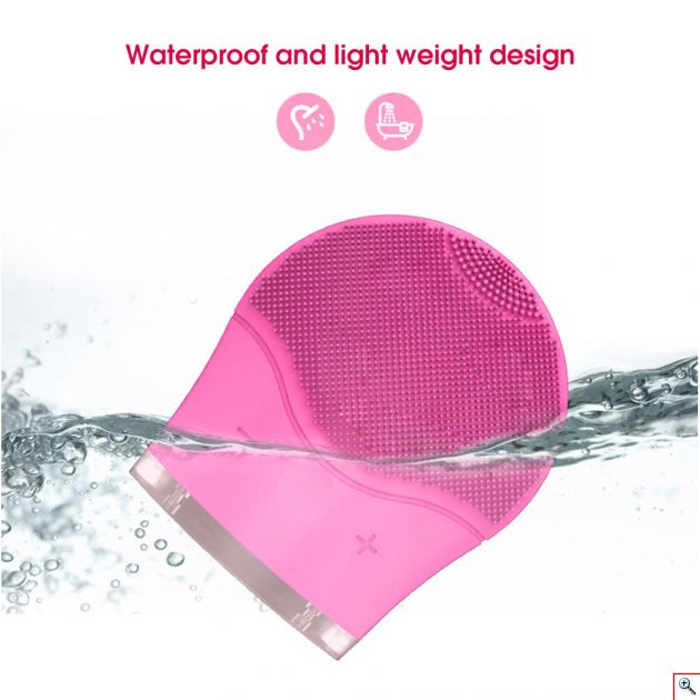 Βούρτσα Σιλικόνης με Επιδερμικούς Ηχητικούς Παλμούς για Άψογο Καθαρισμό Προσώπου - KEMEI Washing Machine