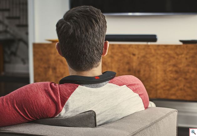 Ασύρματο Ηχείου Λαιμού Bluetooth με Μικρόφωνο, USB & AUX - Neck Speaker Surround Sound