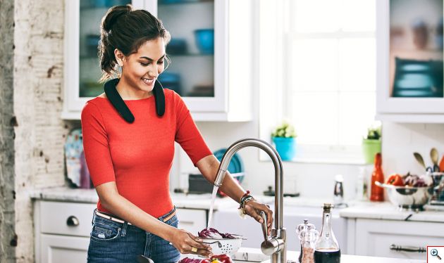 Ασύρματο Ηχείου Λαιμού Bluetooth με Μικρόφωνο, USB & AUX - Neck Speaker Surround Sound