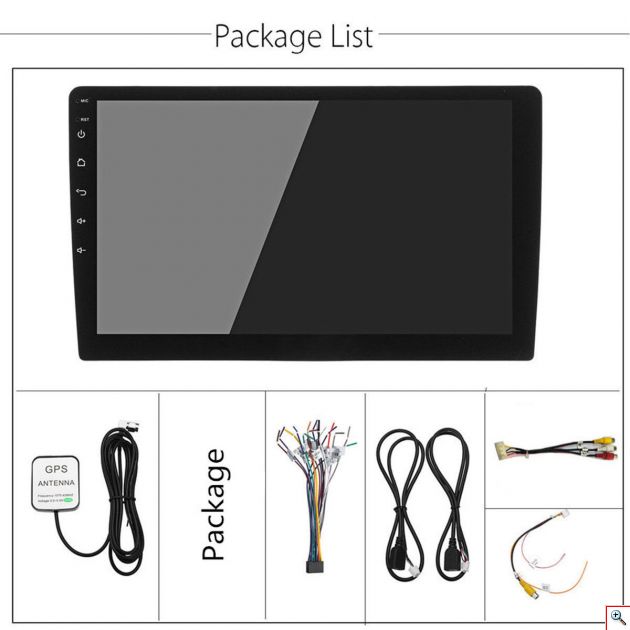 Android Multimedia Ηχοσύστημα με App Store, GPS, Wifi, Bluetooth Handsfree με Οθόνη Αφής 1080p 7