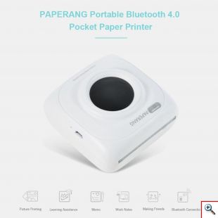 Μίνι Ασύρματος Φορητός Εκτυπωτής Bluetooth 4.0 για iOS Android Windows