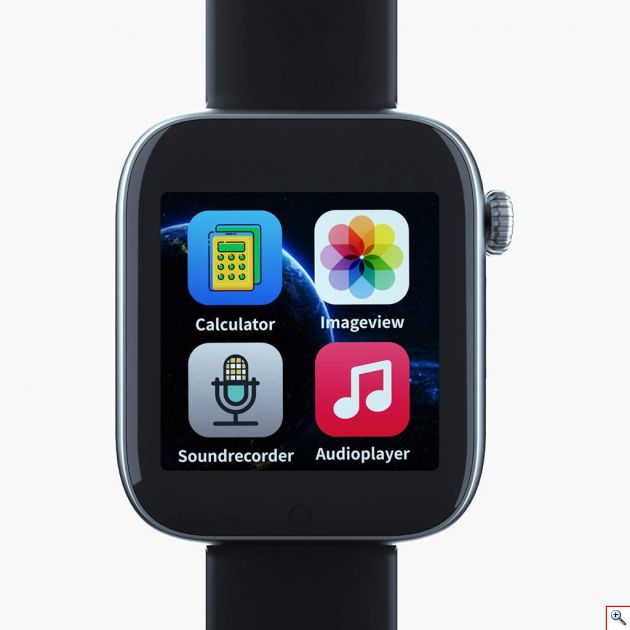 Smart Watch - Ρολόι Κινητό Τηλέφωνο Sim Handsfree με Οθόνη Αφής, Αισθητήρα Κίνησης, World Clock, Κάμερα Βηματομετρητή, Μέτρηση Ύπνου, Facebook, Internet, Antilost & Ξυπνητήρι κα