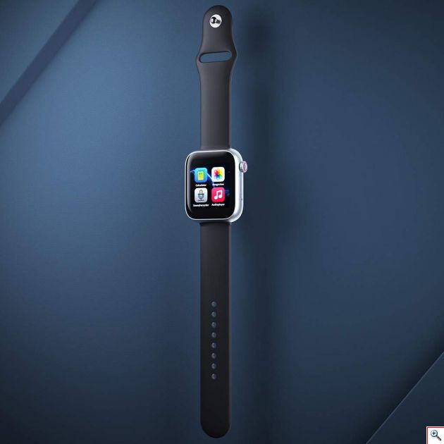 Smart Watch - Ρολόι Κινητό Τηλέφωνο Sim Handsfree με Οθόνη Αφής, Αισθητήρα Κίνησης, World Clock, Κάμερα Βηματομετρητή, Μέτρηση Ύπνου, Facebook, Internet, Antilost & Ξυπνητήρι κα