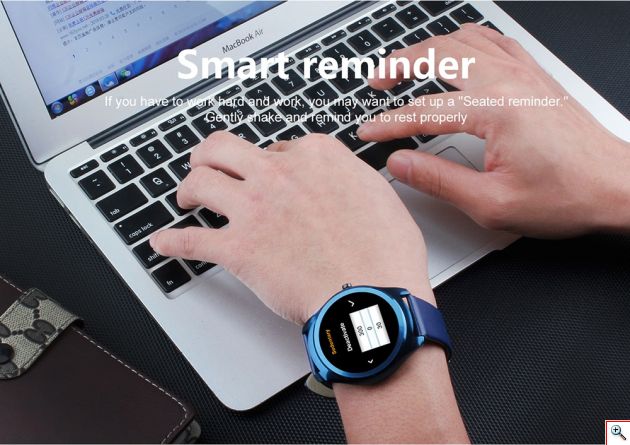 Αδιάβροχο Smart Watch & Fitness Tracker Ρολόι NewWear® Handsfree με Παλμογράφο, Μέτρηση Βημάτων & Ύπνου, Μαγνητική Φόρτιση & Ειδοποιήσεις Κινητού με Ελληνικά