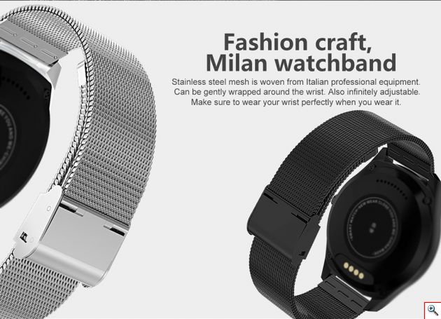 Αδιάβροχο Smart Watch & Fitness Tracker Ρολόι NewWear® Handsfree με Παλμογράφο, Μέτρηση Βημάτων & Ύπνου, Μαγνητική Φόρτιση & Ειδοποιήσεις Κινητού με Ελληνικά