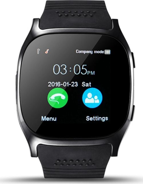 Smart Watch - Ρολόι Κινητό Τηλέφωνο Sim με Οθόνη Αφής, Κάμερα, Βηματομετρητή, Μέτρηση Ύπνου, Facebook, Internet, Antilost & Ξυπνητήρι κα