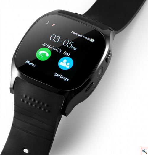 Smart Watch - Ρολόι Κινητό Τηλέφωνο Sim με Οθόνη Αφής, Κάμερα, Βηματομετρητή, Μέτρηση Ύπνου, Facebook, Internet, Antilost & Ξυπνητήρι κα