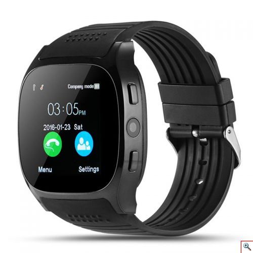 Smart Watch - Ρολόι Κινητό Τηλέφωνο Sim με Οθόνη Αφής, Κάμερα, Βηματομετρητή, Μέτρηση Ύπνου, Facebook, Internet, Antilost & Ξυπνητήρι κα