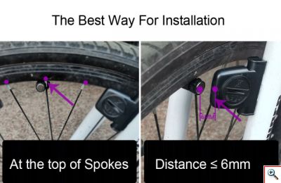 Αδιάβροχο Ταχύμετρο 5 σε 1 με Φώτα Πορείας 800Lm, Κόρνα 120db, Οπίσθιο Φωτισμό με Οθόνη LCD & Χρονόμετρο - Επαναφορτιζόμενος Φακός LED με 4 Ρυθμίσεις Φωτισμού