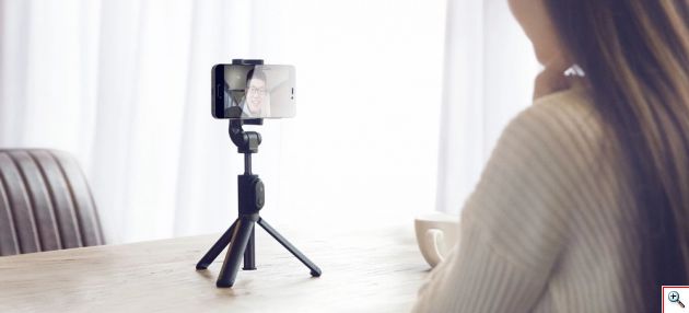 Ασύρματο Bluetooth Πτυσσόμενο Μπαστούνι Κινητού & Τρίποδο για selfie Φωτογραφίες με Χειριστήριο - Wirelless Tripod Selfie Stick