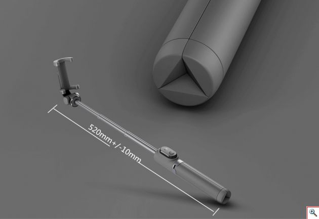 Ασύρματο Bluetooth Πτυσσόμενο Μπαστούνι Κινητού & Τρίποδο για selfie Φωτογραφίες με Χειριστήριο - Wirelless Tripod Selfie Stick