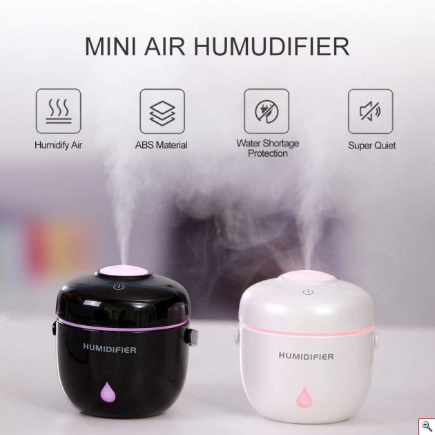 Υγραντήρας Υπερήχων & Αρωματοθεραπείας - Bucket Humidifier Manual