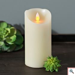Σετ 3 Κεριά Με Led Φλόγα που Τρεμοπαίζει