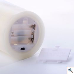 Σετ 3 Κεριά Με Led Φλόγα που Τρεμοπαίζει