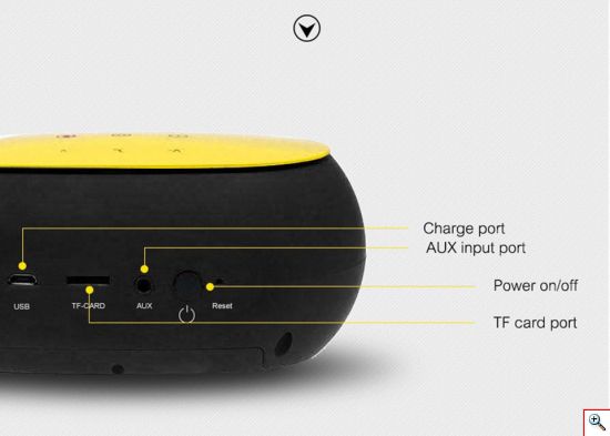 Mini HiFi Ασύρματο Ηχείο Bluetooth AWEI με Ενσωματωμένο Μικρόφωνο