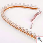 Εύκαμπτη Ταινία 24x LED για Φώτα Ημέρας Αυτοκινήτου Cool White - 24 εκ.