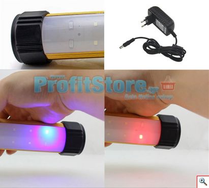 Ισχυρός Φακός Επαναφορτιζόμενος Προβολέας & Φωτιστικό - Φωτίζει στα 2.000 μέτρα