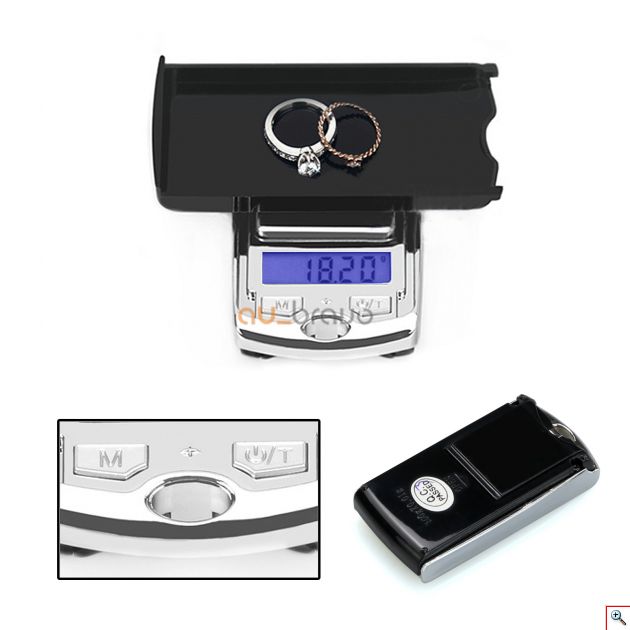 Ultra Mini Ψηφιακή Ζυγαριά Ακριβείας 0,01gr - 100gr - Μπρελόκ Κλειδιών