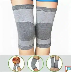 Σετ Προστατευτικά Στηρίγματα – Επίδεσμοι Αρθρώσεων 8τμχ σε Γκρι Χρώμα One Size 