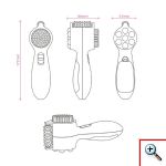 Συσκευή Μασάζ για Όλο το Σώμα, με 3 Κεφαλές 