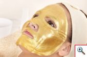 Χρυσή Μάσκα Κολλαγόνου με Ισχυρή Αντιρυτιδική και Αντιγηραντική δράση