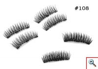 Μαγνητικές Ψεύτικες Βλεφαρίδες Πλήρους Μεγέθους Τριπλού Μαγνήτη - 3D Full Width Magnetic Eyelashes Extension