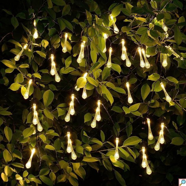 10m Χριστουγεννιάτικη Γιρλάντα με 100 LED Σταλακτίτες Θερμού Λευκού Φωτισμού - Εσωτερικού & Εξωτερικού Χώρου - AIGOSTAR