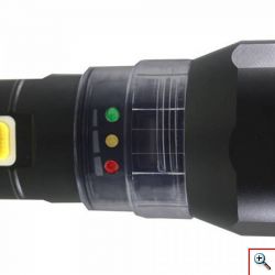 Φακός Επαναφορτιζόμενος Αλουμινίου CREE LED 570 Lumens CATERPILLAR Lights CT1105