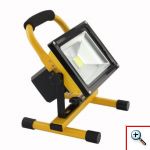 Ισχυρός Επαναφορτιζόμενος Φορητός Προβολέας COB LED Απόδοσης 2100W