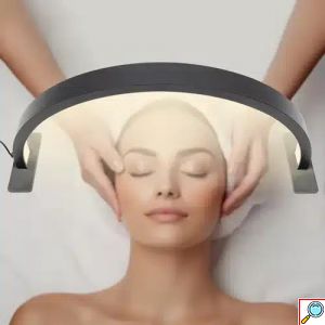 Ισχυρό Φωτιστικό LED Manicure Half Moon 29W 1800LM με Ρύθμιση Έντασης 58cm σε Μαύρο Χρώμα