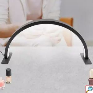 Ισχυρό Φωτιστικό LED Manicure Half Moon 29W 1800LM με Ρύθμιση Έντασης 58cm σε Μαύρο Χρώμα