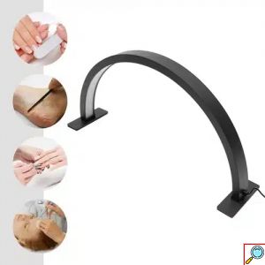Ισχυρό Φωτιστικό LED Manicure Half Moon 29W 1800LM με Ρύθμιση Έντασης 58cm σε Μαύρο Χρώμα