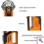 Φακός LED, Power Bank, USB/SD Mp3 Player, FM Radio & Ανεμιστήρας BRAND TP-1201