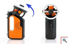 Φακός LED, Power Bank, USB/SD Mp3 Player, FM Radio & Ανεμιστήρας BRAND TP-1201