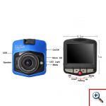 Αυτόνομη HD Κάμερα Καταγραφικό Αυτοκινήτου με Oθόνη 2,7'' Φακό 170ᵒ & Ανίχνευση Κίνησης