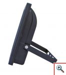 Ultra Slim RGB LED Προβολέας 10W Αδιάβροχος με Πολύχρωμο Φωτισμό & Τηλεχειρισμό