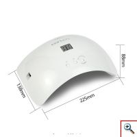Sun Επαγγελματικό Φουρνάκι Νυχιών 8 2-IN-1 UV LED 48W