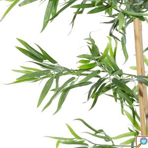 120cm Τεχνητό Διακοσμητικό Φυτό Μπαμπού σε Γλάστρα