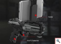 Όπλο Bluetooth με Βάση Κινητού για Gaming - G20 AR Gun