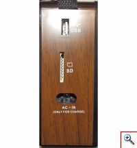 Φορητό Mp3 player/radio με ηχείο 1.5w WAXIBA XB-16U