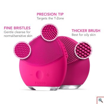 Βούρτσα Σιλικόνης με Επιδερμικούς Ηχητικούς Παλμούς για Άψογο Καθαρισμό και Μασαζ Προσώπου